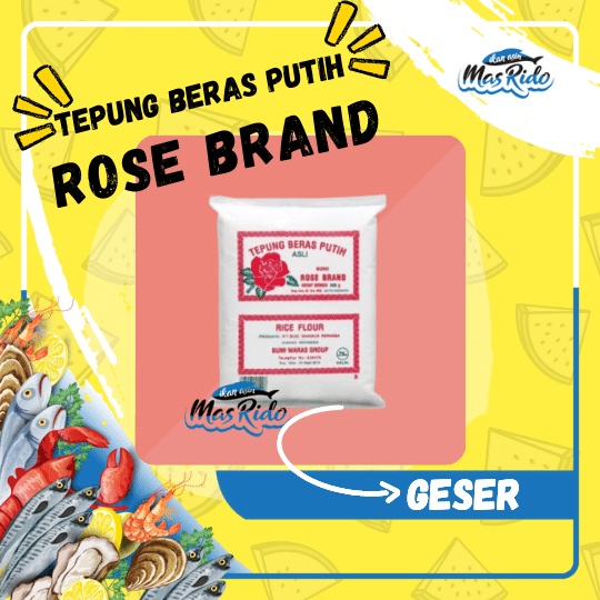 

Tepung Beras Putih Tepung Cap Rose Brand Glutinous Rice Termurah