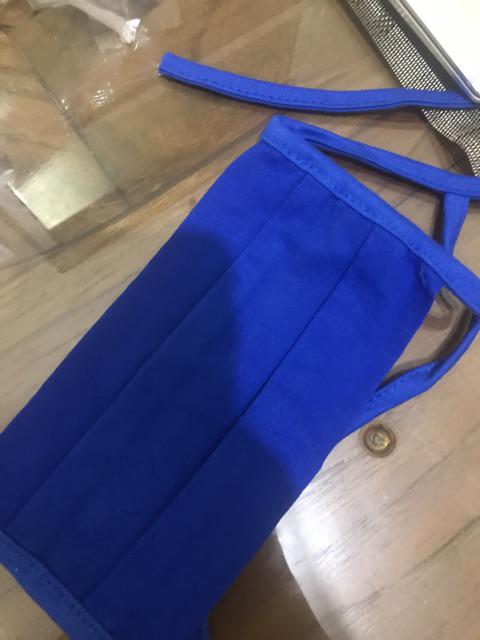 Masker Kain Kaos Nyaman, 2 Lapis Bisa Selip Tissue