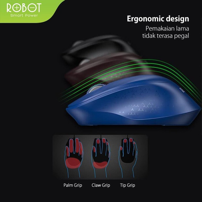 Robot M312 2.4G Silent Key Wireless Mouse