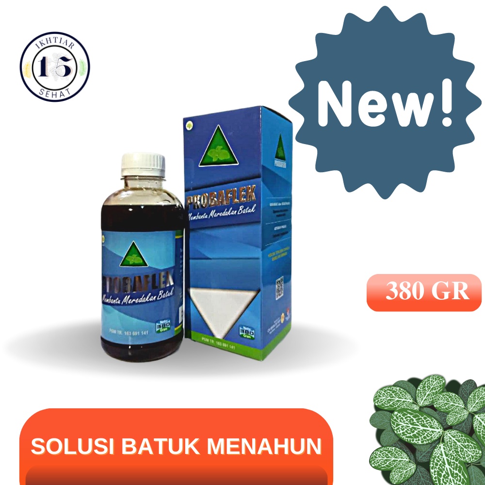 MADU PROBAFLEK 380 GRAM  OBAT BATUK ALERGI DINGIN OBAT BATUK MENAHUN OBAT HERBAL UNTUK BATUK