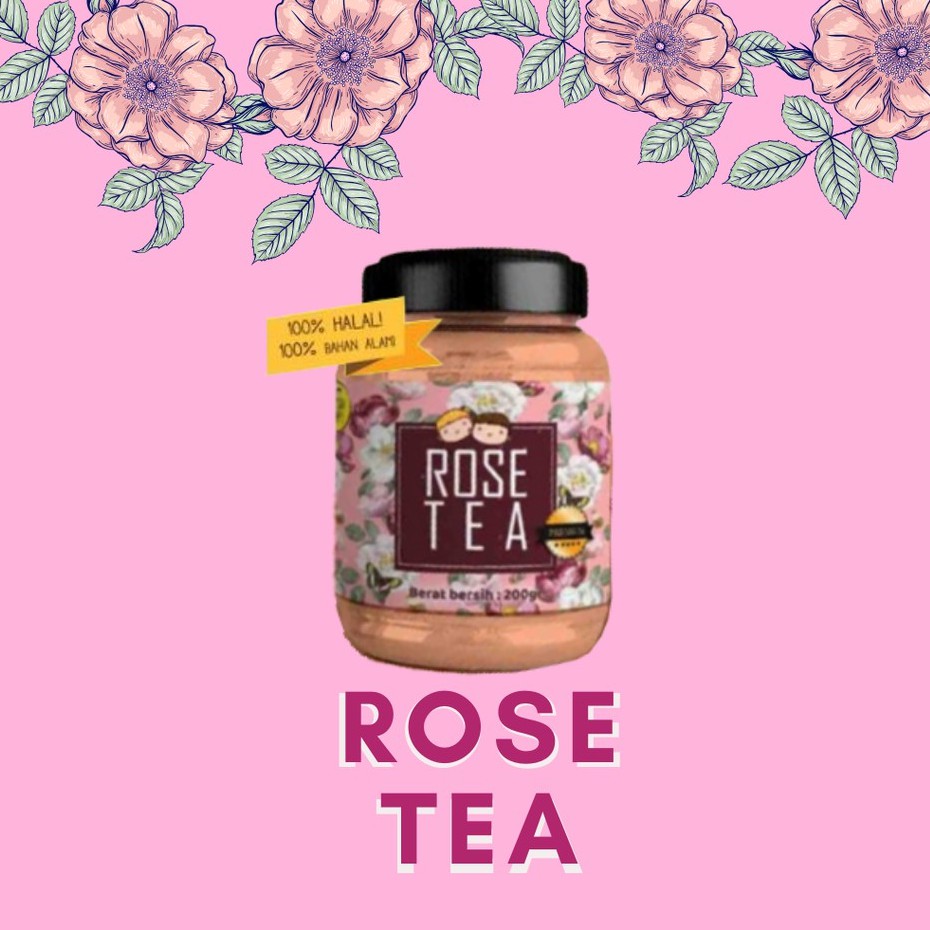 

ROSE TEA selai kekinian