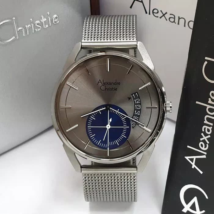 ORIGINAL Jam Tangan Pria Alexandre Christie AC 8548 / AC8548 Garansi 1 Tahun