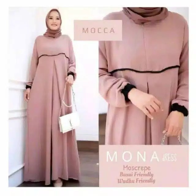 MONA DRESS MAXY /FASHION MUSLIM TERBARU