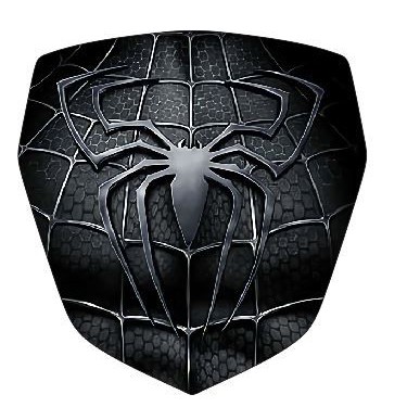 Stiker Visor New Nmax 2020 2021 2022 2023 Spider Hitam
