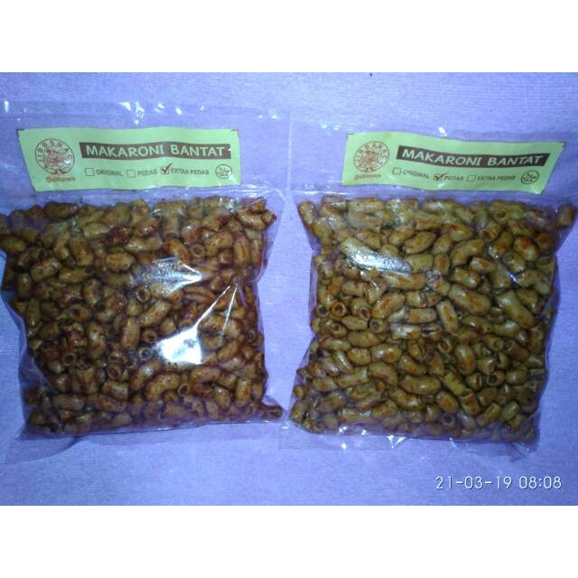 Makaroni Bantet (Kriwil) gurih daun jeruk #250gr