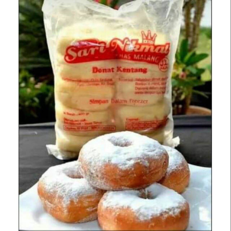 donat sari nikmat / donat kentang isi 10 biji