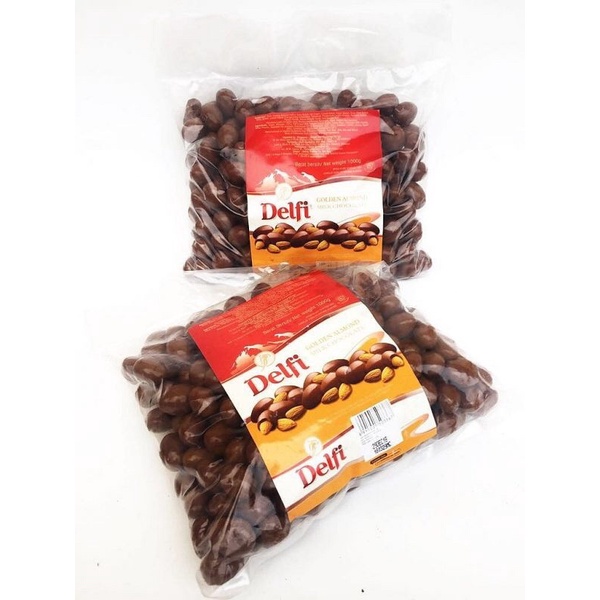 

cokelat delfi almond dan mede
