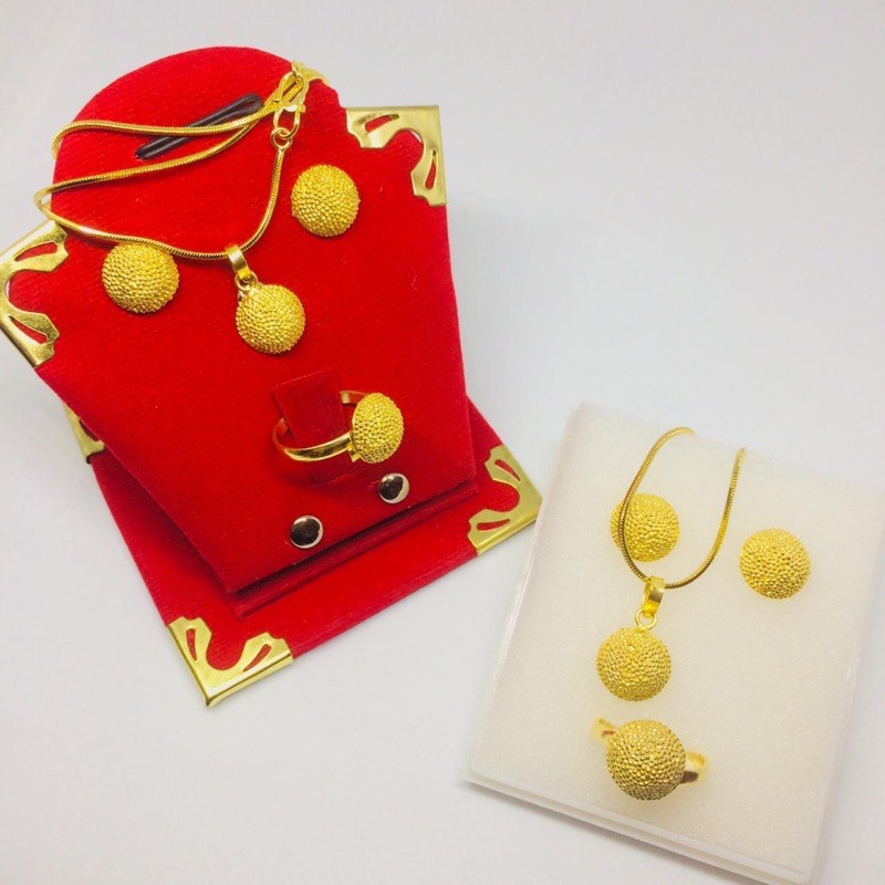 Set Kalung Jawan Pasir Alpaka