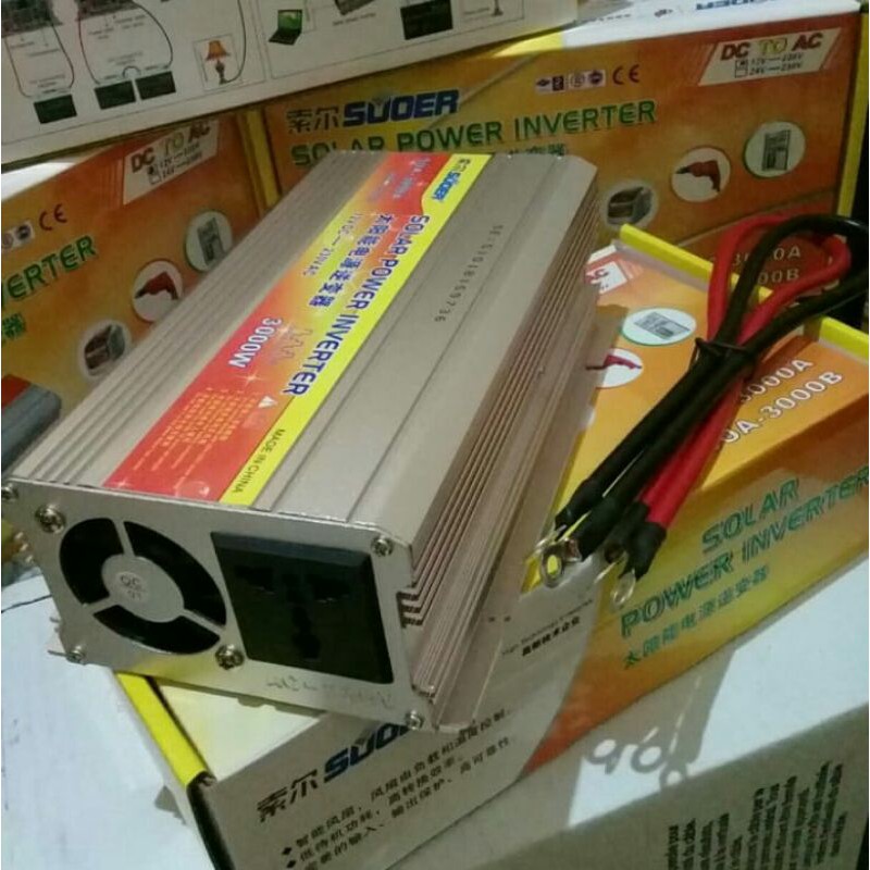 Solar Power Inverter SUOER 3000 Watt 3000 W 12Volt