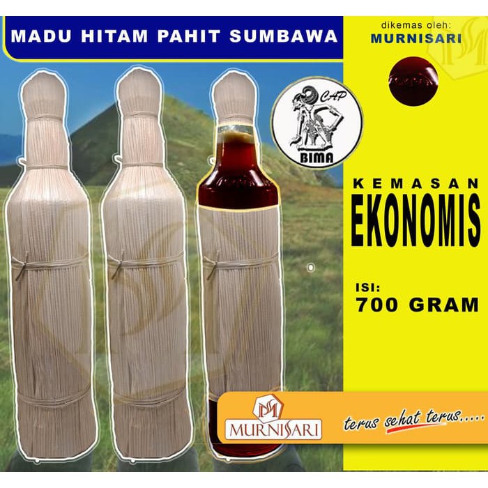 

Madu Hitam Pahit Sumbawa cap Bima 700 g - MMD1378