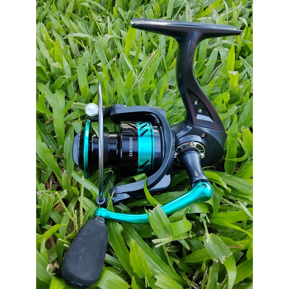 reel pancing 17KG Max Drag 13BB besi Pegangan CNC Poros logam kuningan fishing reel