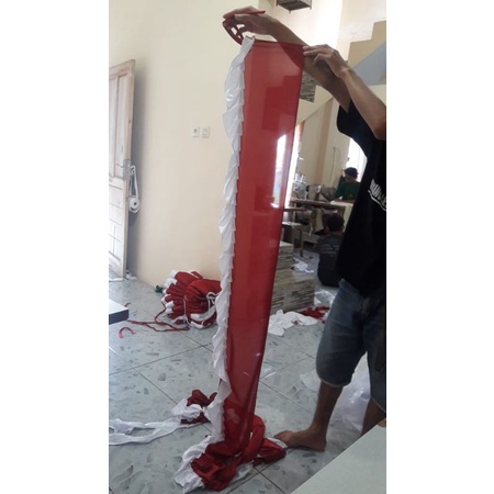 pembungkus tiang tenda/ lilitan tiang tenda