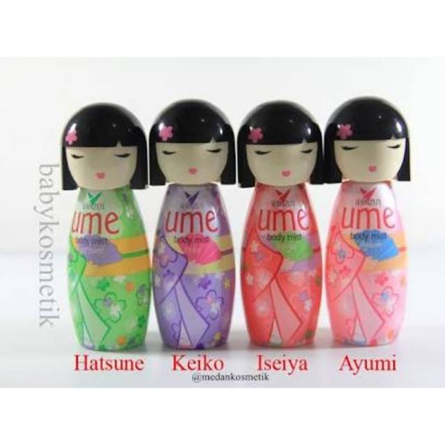 Shinzui Body Mist  Ume Keiko(Ungu)
