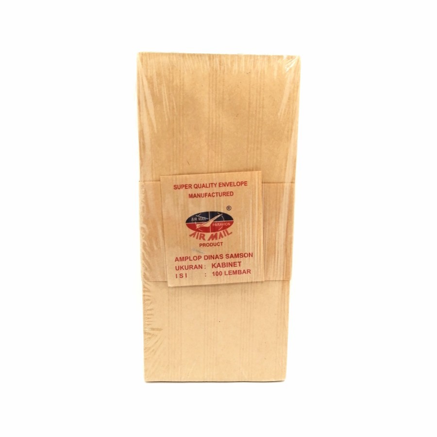 

Amplop Coklat Kabinet Airmail