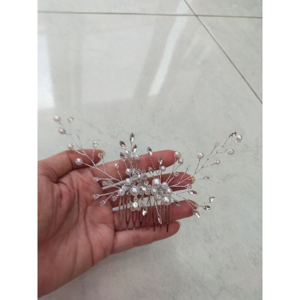 Sirkam crystal mutiara untuk aksesoris wedding