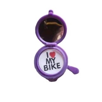 BEL BELL SEPEDA ANAK I LOVE BIKE MY LOVE BIKE DENGAN CERMIN KACA