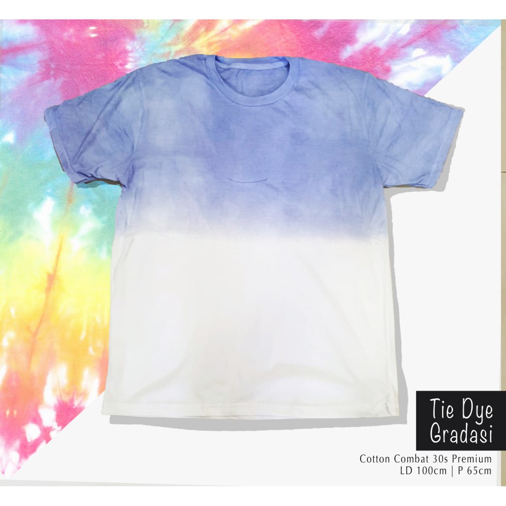 [SKC] GRADASI POLOS TIEDYE T-SHIRT / KAOS / OVERSIZE