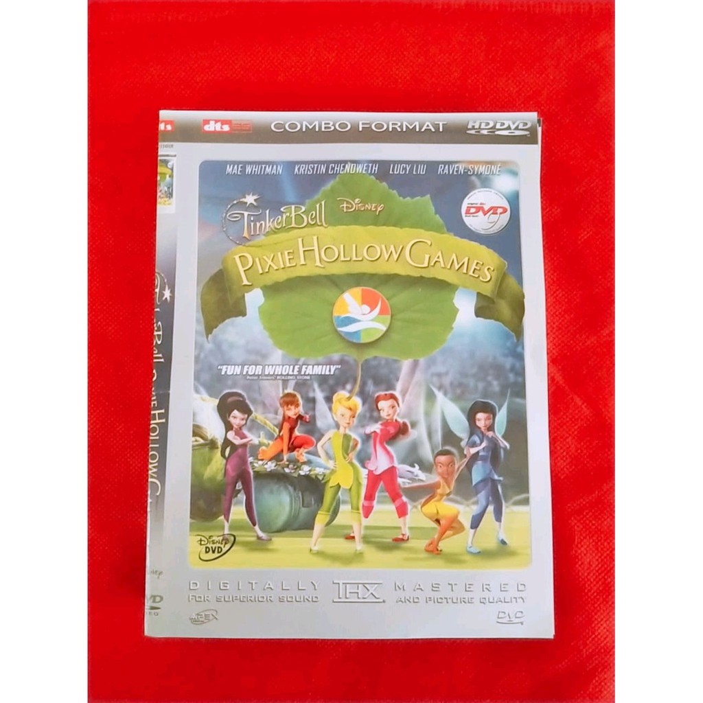 KASET DVD Film Anak Terlaris TINKER BELL PIXI HOLLOW GAMES