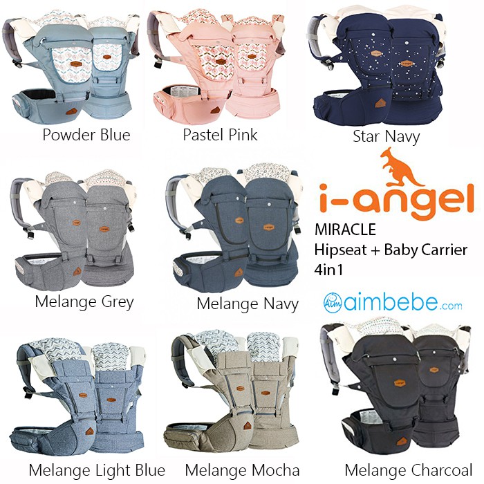 I-angel Miracle 4in1 Hipseat Carrier 