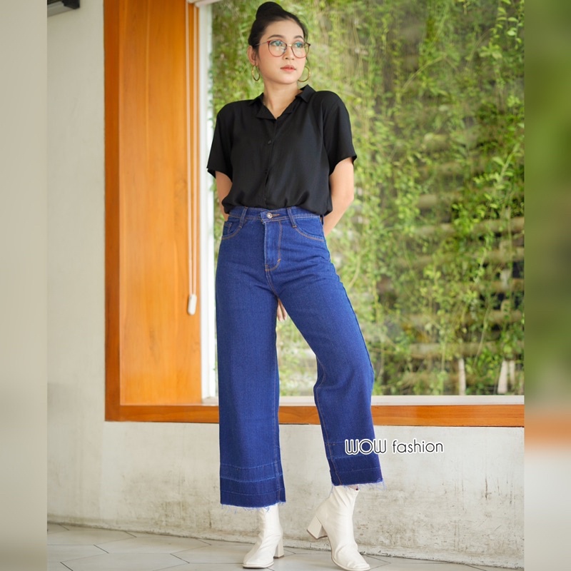 VOLCA YASMIN KULOT JEANS WANITA