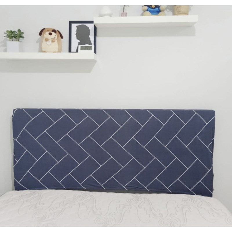 Sarung SANDARAN tempat tidur - Cover HEADBOARD import strecth