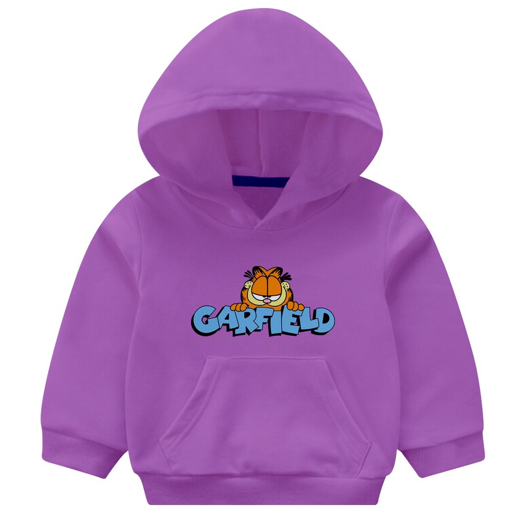 HOODIE ANAK UNISEX GARFIELD  HOODIE ANAK LUCU / HOODIE ANAK UNISEX