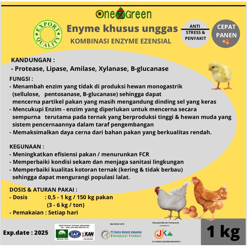 

Enzyme Pakan Ayam