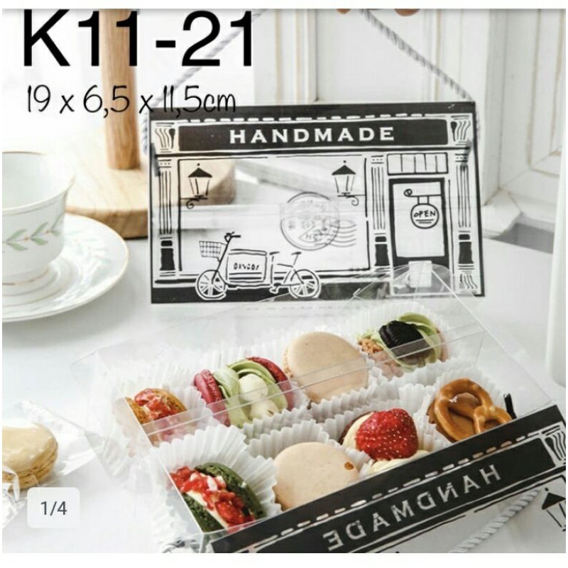 

Kotak Mika K1121 Cookies, Macaroon, Nastar, Nougat, Snack dll