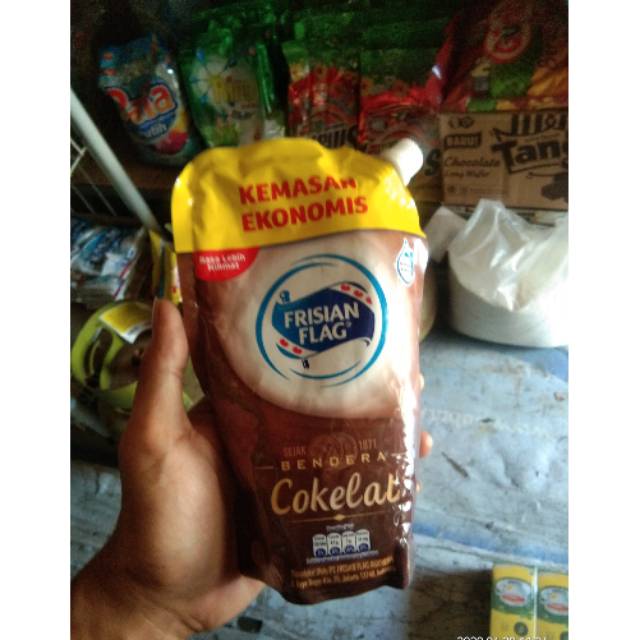 

Susu kental manis frisian flag rasa coklat