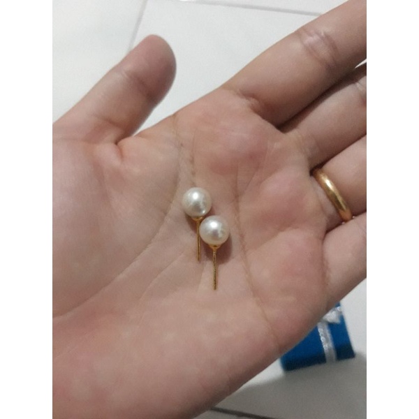 giwang pentul emas mutiara laut 03