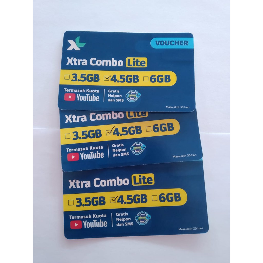 Voucher XL 4.5GB
