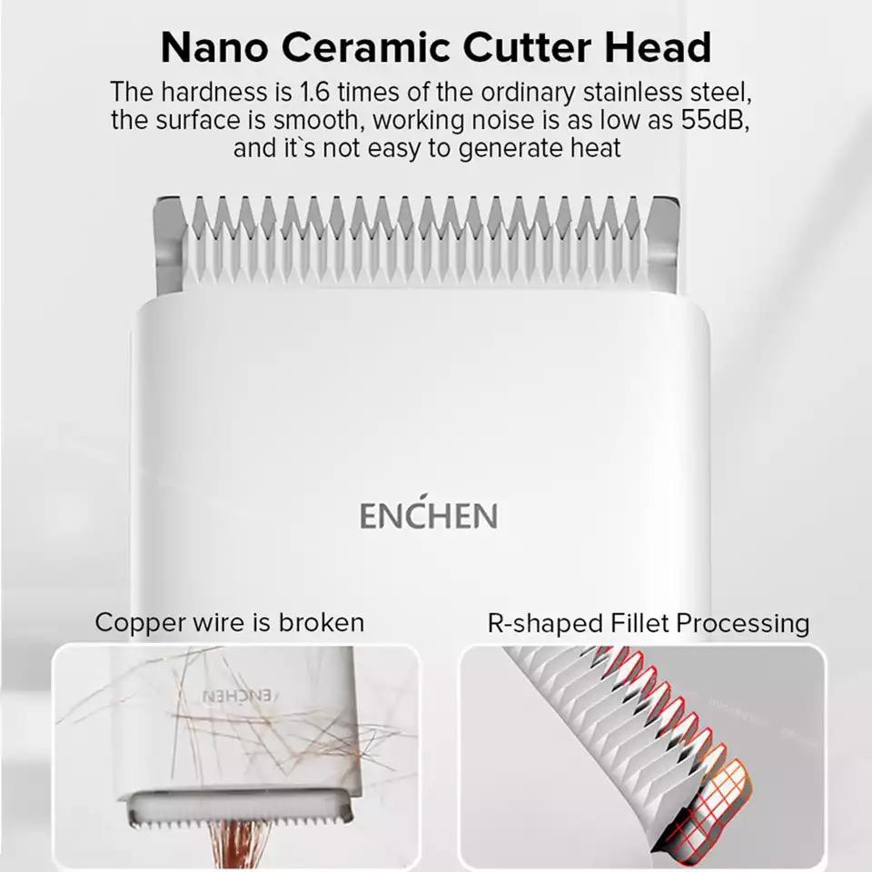 Xiaomi Enchen Boost Electric Hair Clipper - Alat Cukur Elektrik