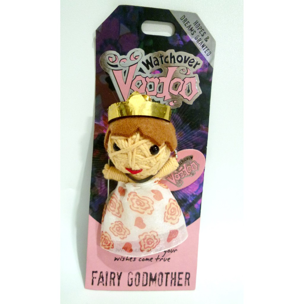 Watchover Voodoo Fairy Godmother Novelty Keychain – Cute Good Luck Charm For Bags & Keys - View #6