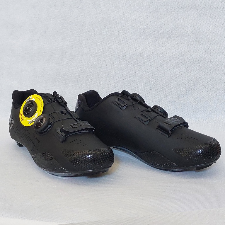 Sepatu Upline M7 Carbon Cleat Shoes Black Road Balap