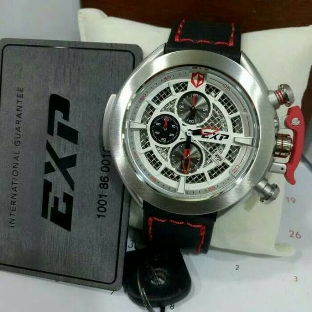 Jam Tangan Pria EXPEDITION Silver Exp3001 Original