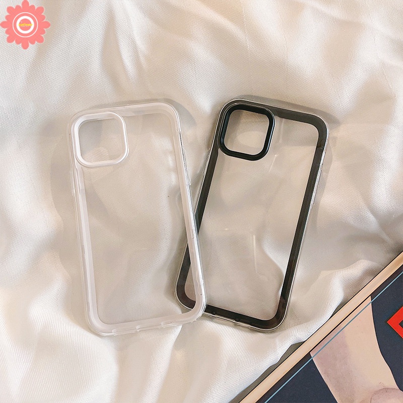 Soft Case Bahan Silikon TPU Warna Permen Untuk iPhone XR 11 12 13 Pro Max 7 8 Plus XS X SE 2020