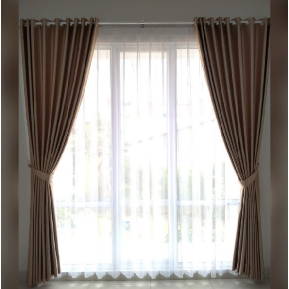 Vitrase putih polos quality import murah, mewah,elegance//GordenBlackout/GordenMinimalis/GordenMurah