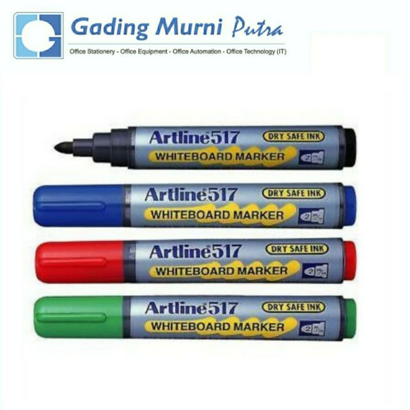 

Spidol Whiteboard Marker Artline 517