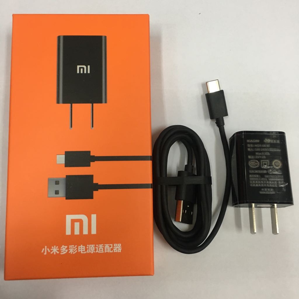 Charger Type C Original Mi Xiaomi Type C 2.A Fast Charging Travel Charger Kabel Data Type C