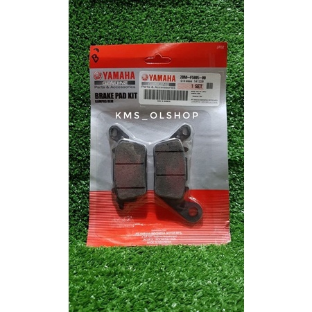 Discpad Dispad Depan NMAX AEROX 155 Lexi Mio M3 Z S MX KING Soul GT 125 Jupiter Z1 FI New Vega Force Kampas Rem Cakram Depan 2BM-F5805-00 ASLI YAMAHA
