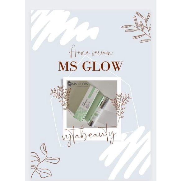 msglow acne serum/ serum acne ms glow/ serum / acne /serum acne ms glow original