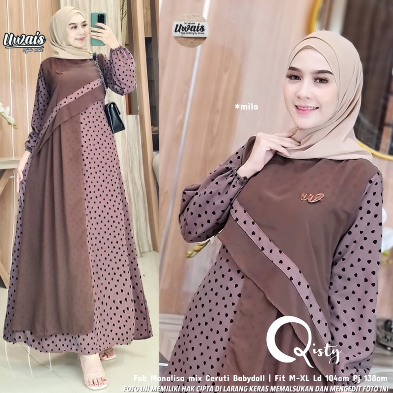 QISTY Dress By UWAIS Best Seller | READY |