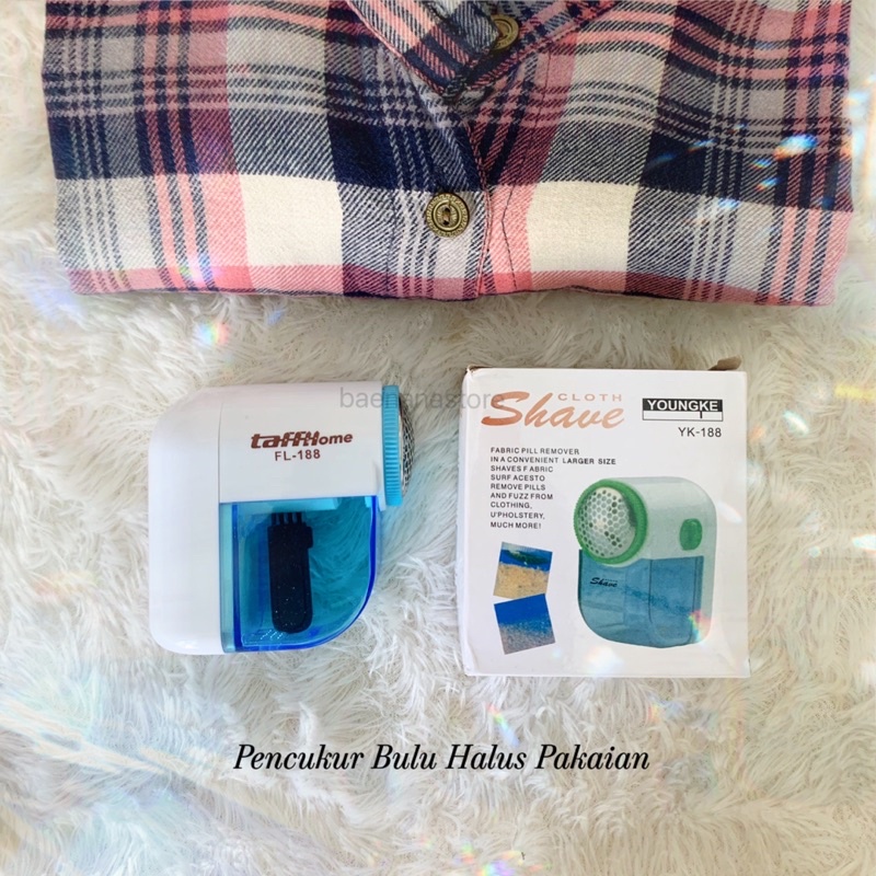 Pencukur Bulu Halus Baju - Alat Pencukur Bulu Pakaian Elektrik - Pembersih Bulu Kain