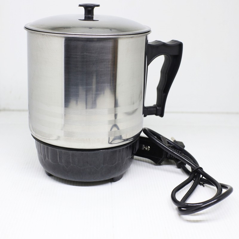 Teko Pemanas Air Mug Listrik 15 cm/ Panci Listrik Stainless