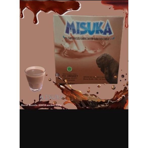 

susu kambing rasa coklat