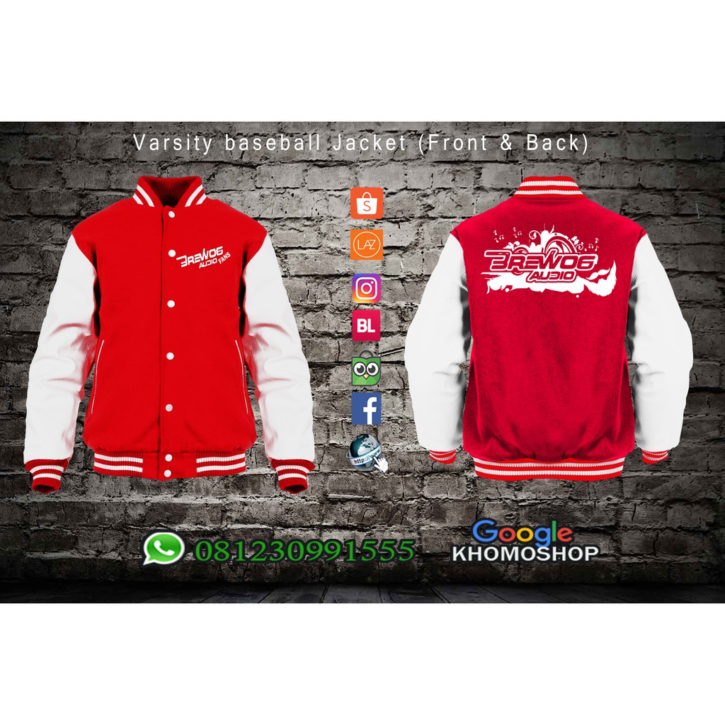 Jaket Brewog Audio Jaket Sound System Jaket Musik