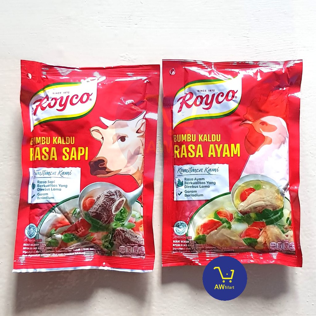 BUMBU KALDU ROYCO 230 GRAM RASA SAPI &amp; AYAM