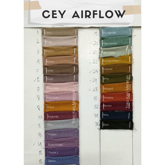 Jual Bahan Kain CEY Airflow Crinkle per 0.5 meter | Shopee Indonesia