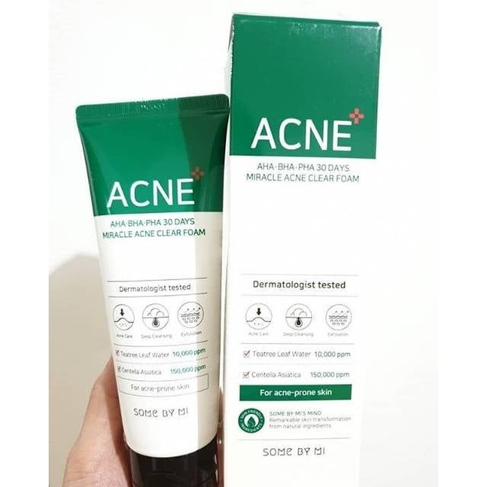 SOME BY MI AHA-BHA-PHA 30Days Miracle Acne Clear Foam 100ml