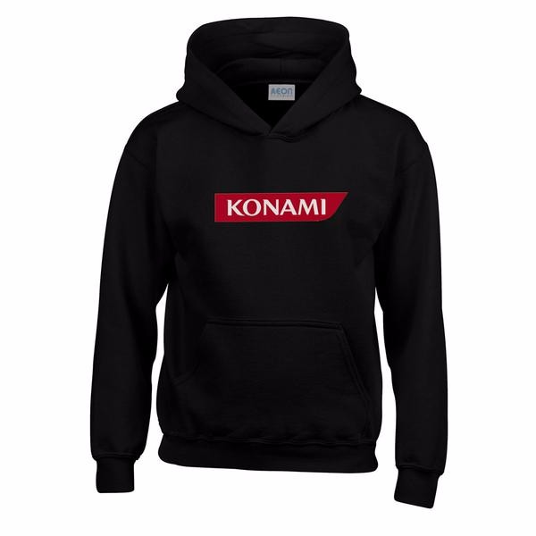 Sweater hoodie zipper Konami Grosir Sweater Bandung
